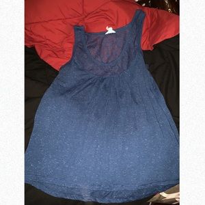 Blue tank top